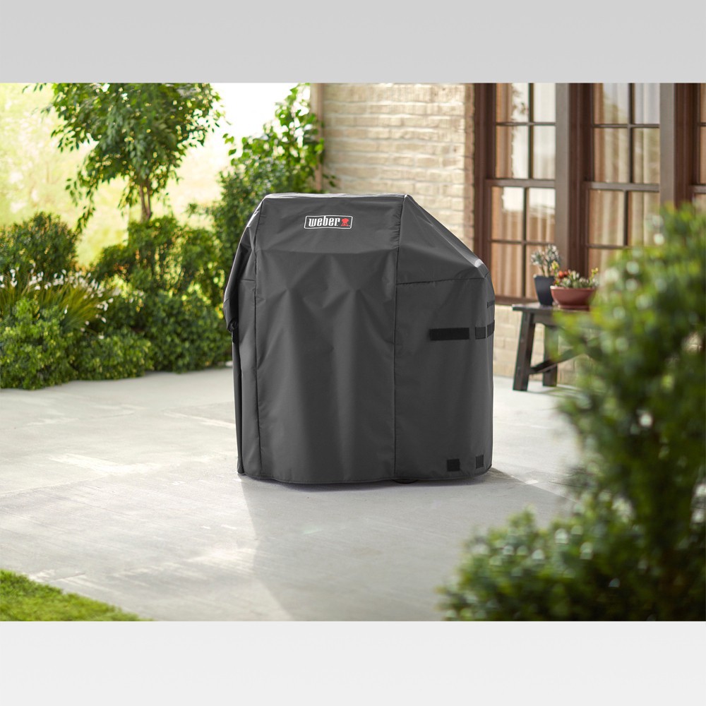 slide 2 of 7, Weber Spirit 200 and Spirit II 200 Series Grill Cover - Black, 1 ct