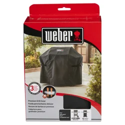 Weber Spirit 200 and Spirit II 200 Series Grill Cover - Black