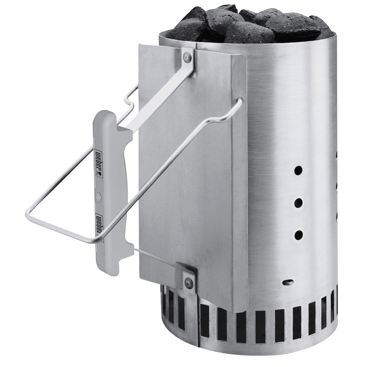 slide 1 of 5, Weber Rapidfire Chimney Starter, 1 ct