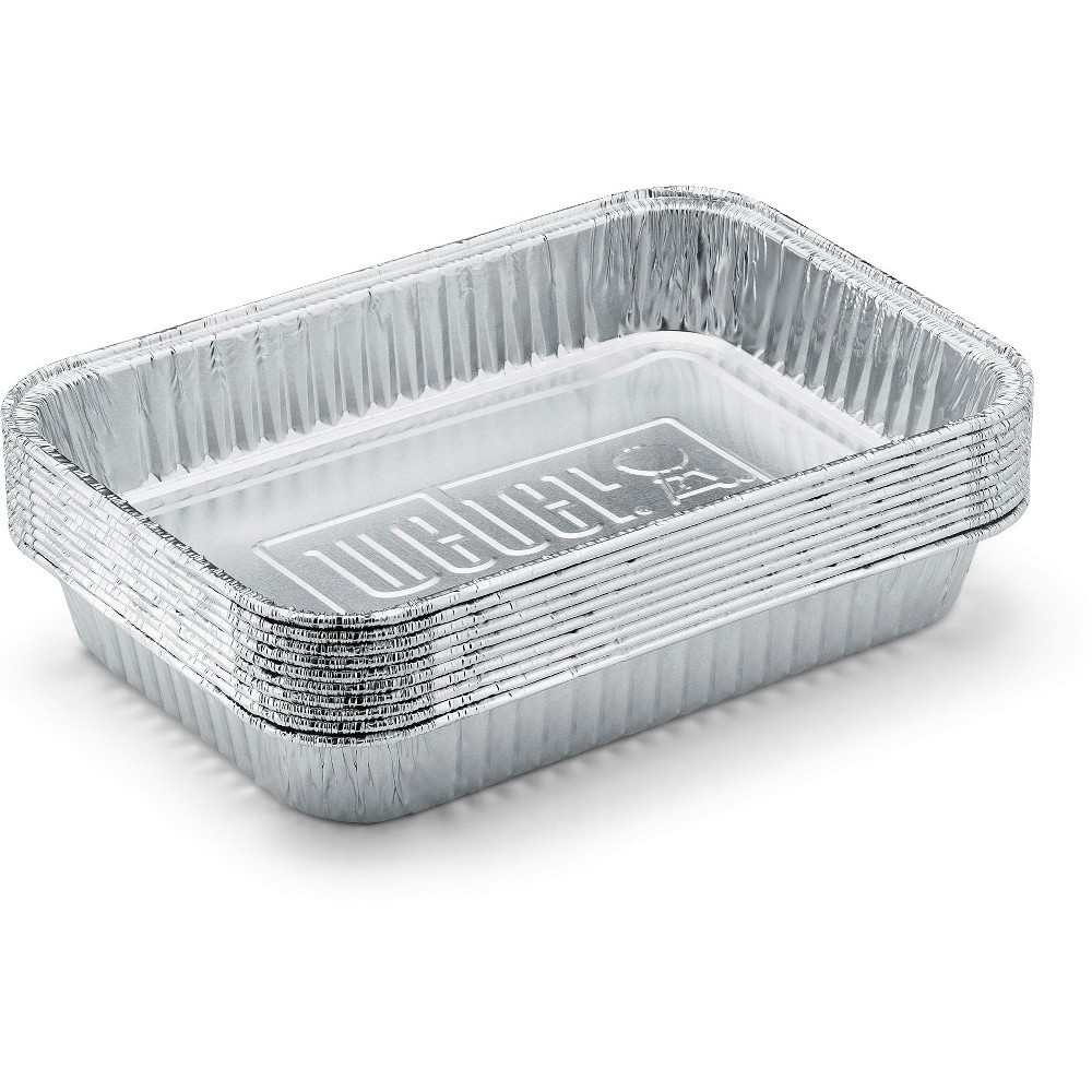 slide 2 of 3, Weber Drip Pans- Small, 10 ct
