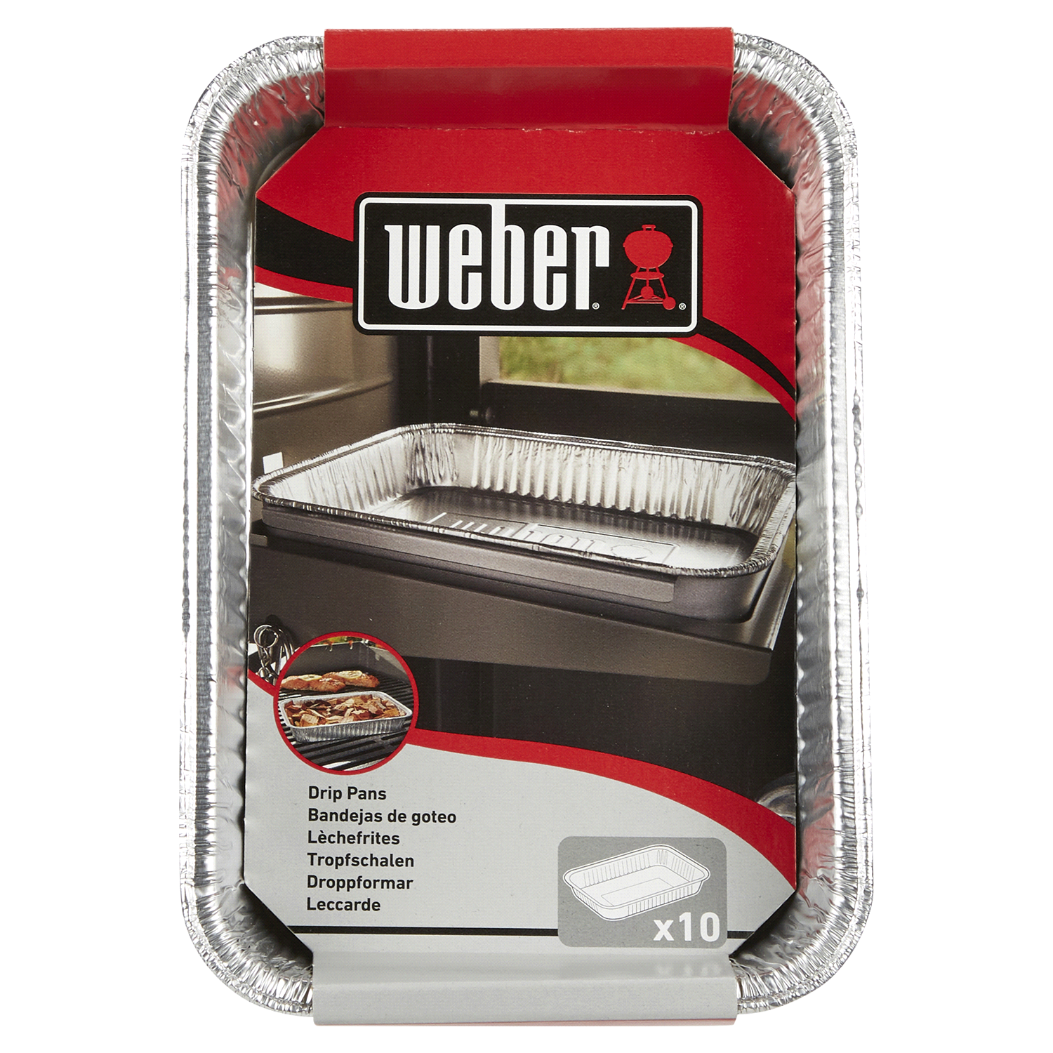 slide 1 of 3, Weber Drip Pans- Small, 10 ct