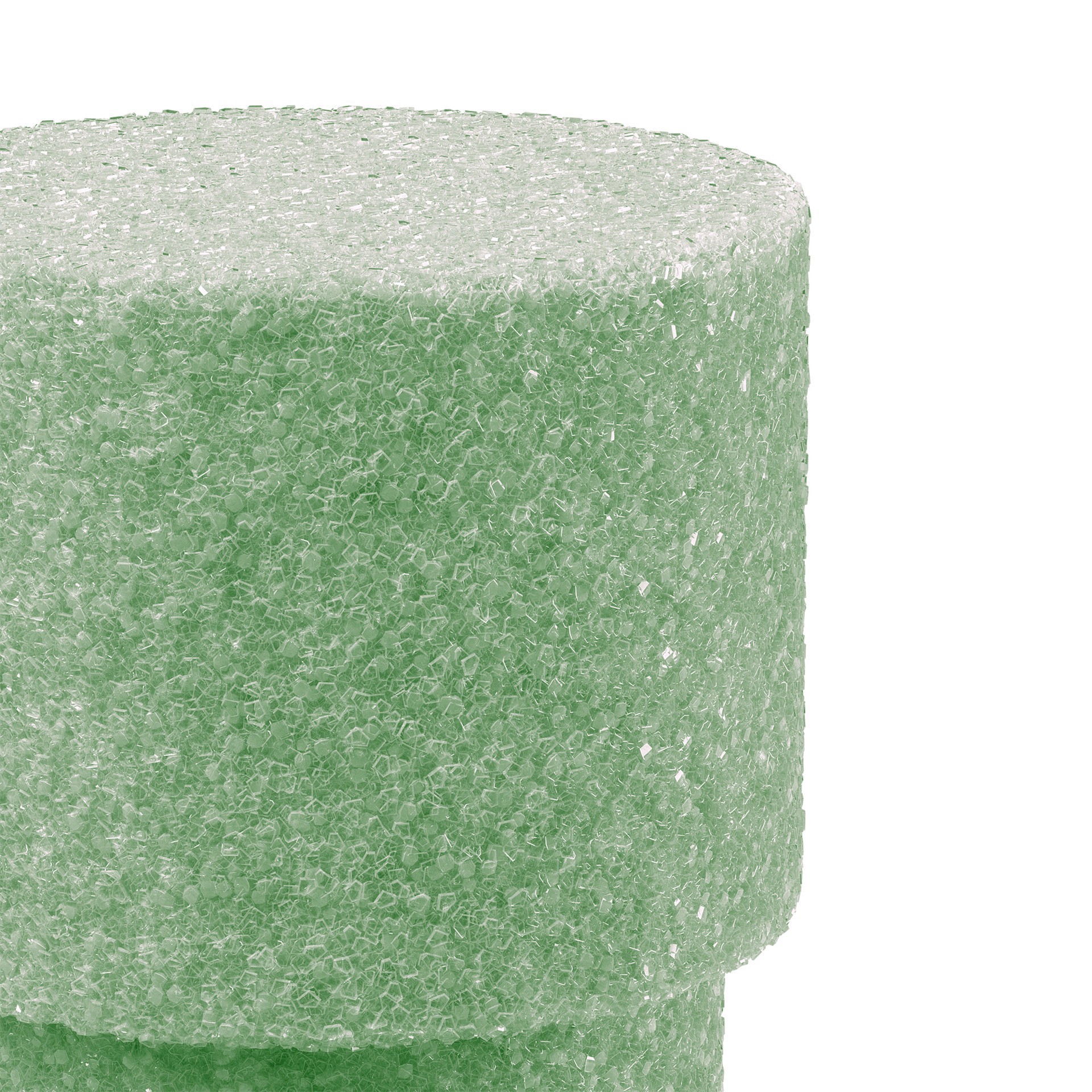 slide 5 of 9, Floracraft Florafōm Memorial Vase Insert Green, 3.4 in x 3.4 in x 8 in