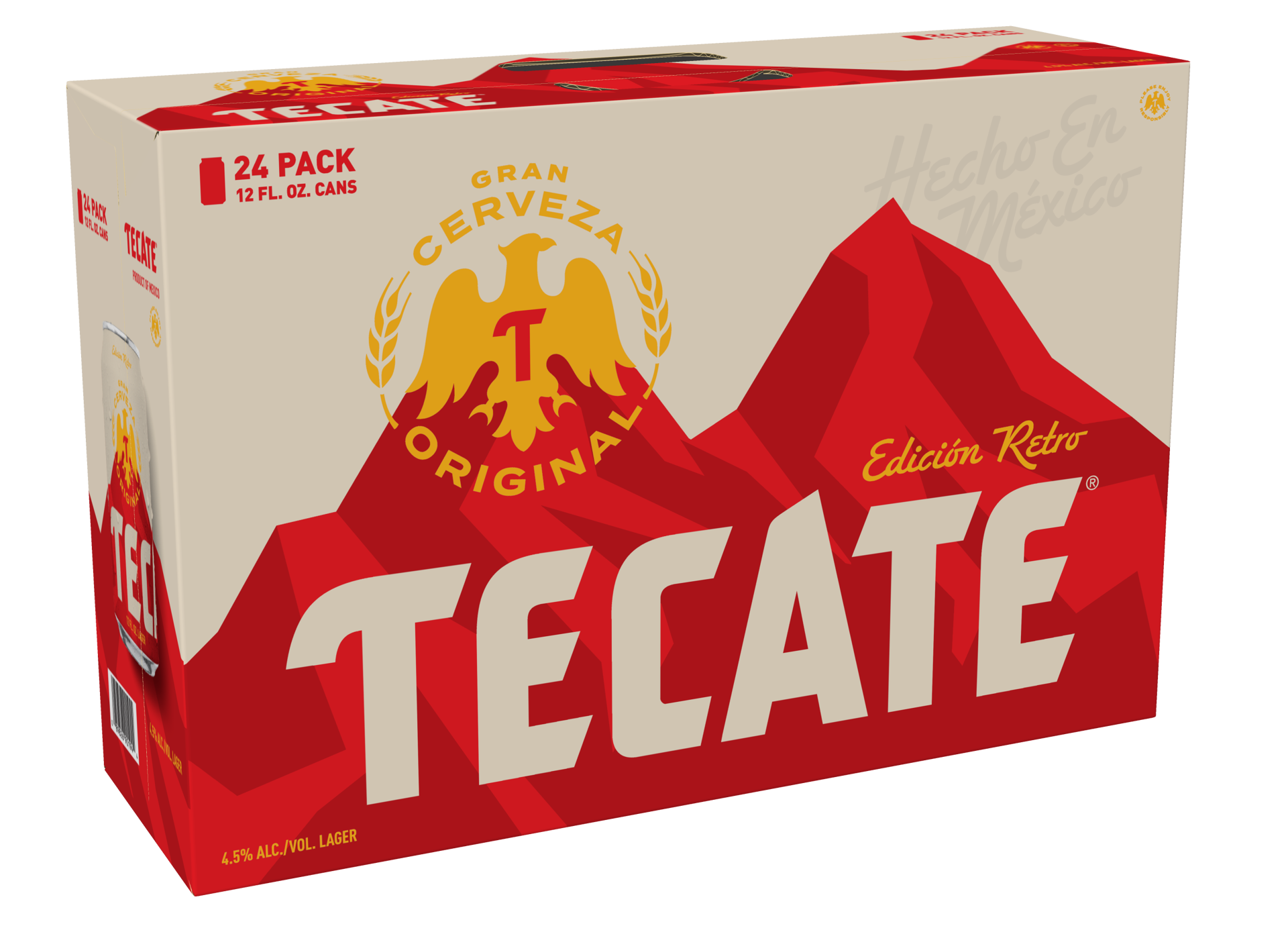slide 1 of 3, Tecate Beer, 24 ct; 12 oz