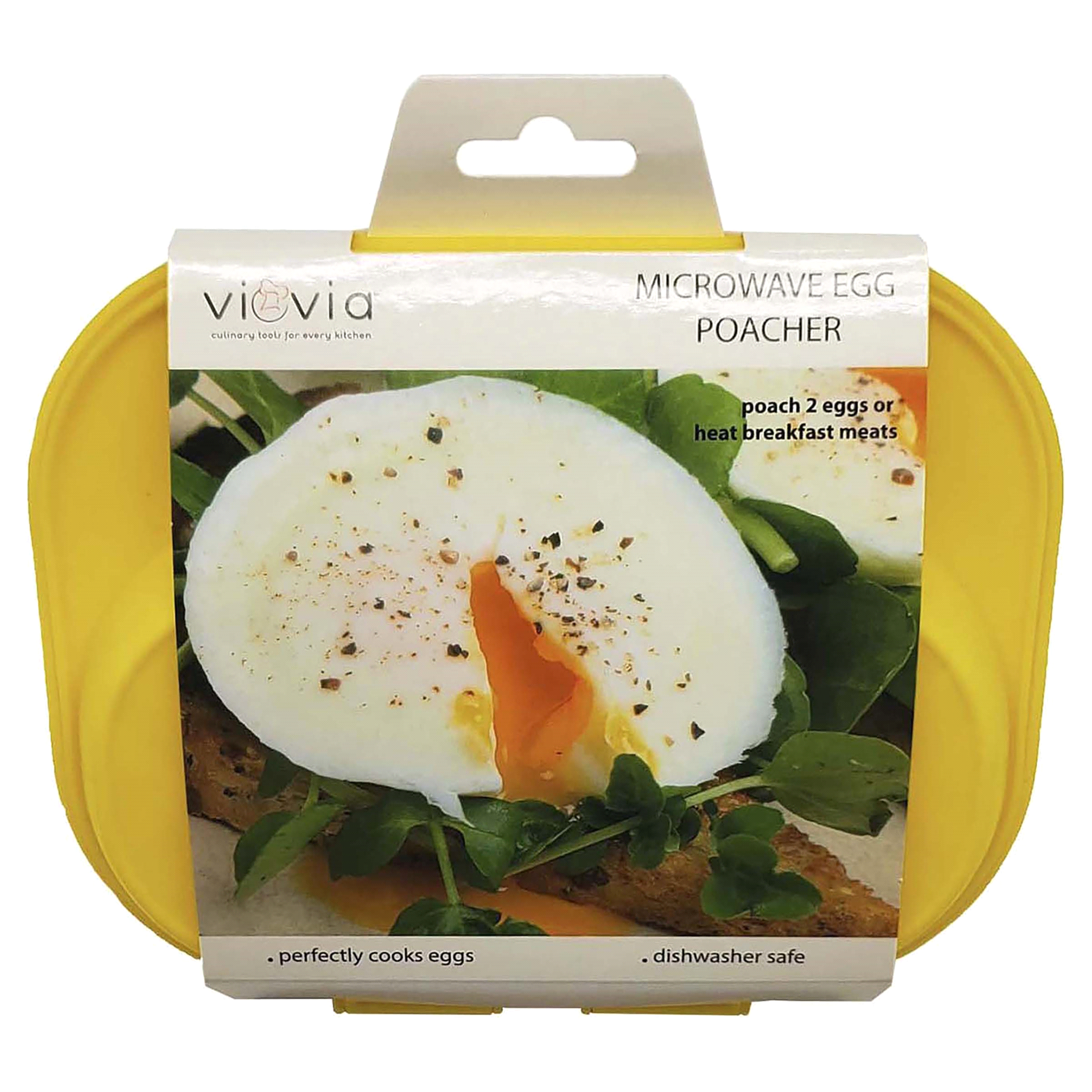 slide 9 of 13, Viovia Microwave Egg Poacher, 1 ct
