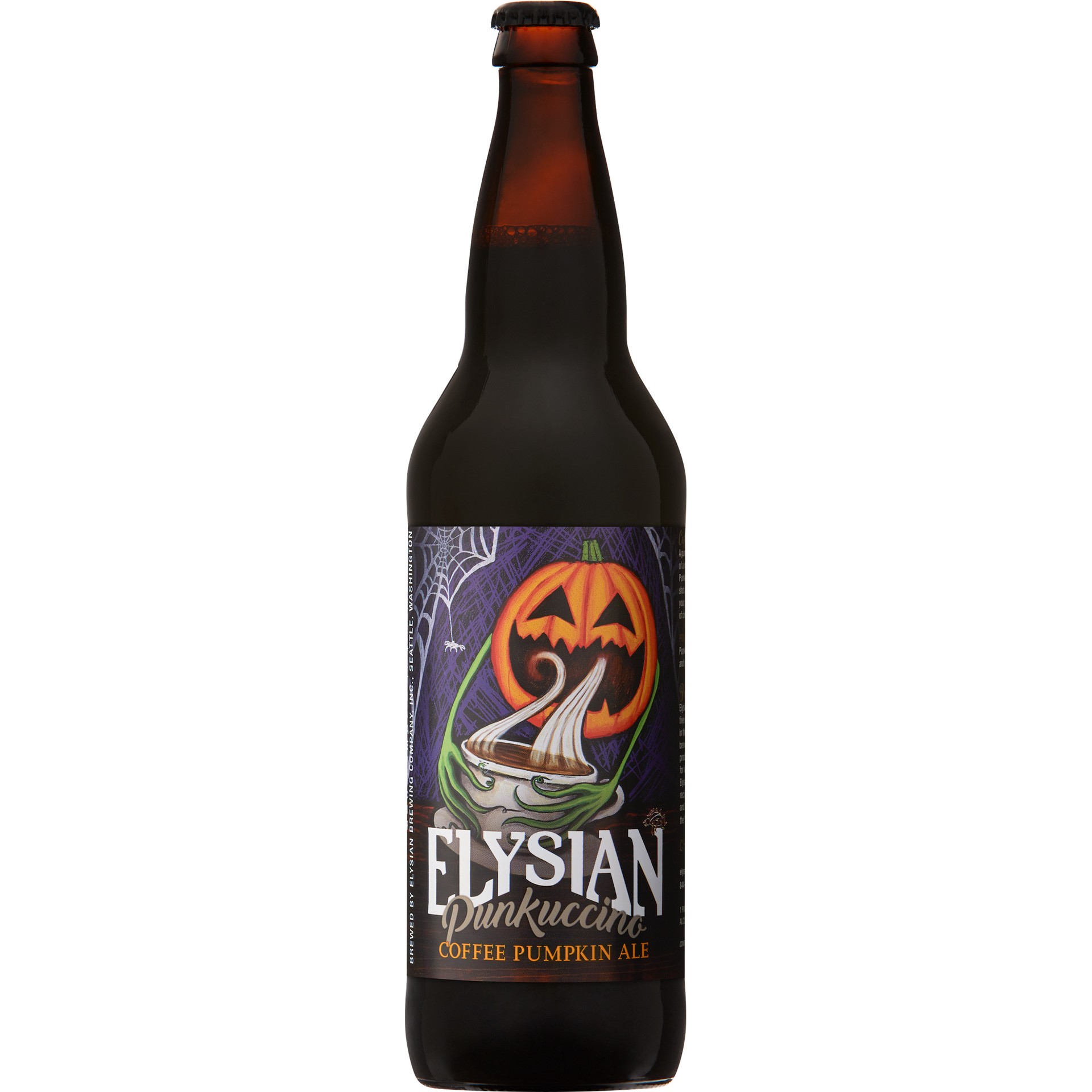 slide 1 of 1, Elysian Brewing Company Elysian Punkuccino Coffee Pumpkin Ale, 22 fl oz