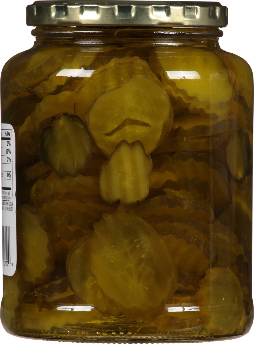 slide 2 of 9, Food Club Hamburger Dill Chips Pickles 32 fl oz, 32 fl oz