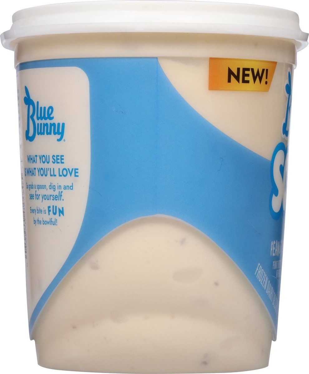 slide 9 of 13, Blue Bunny Soft Peanut Butter Cup Frozen Dessert, 46 fl oz Tub, 46 fl oz
