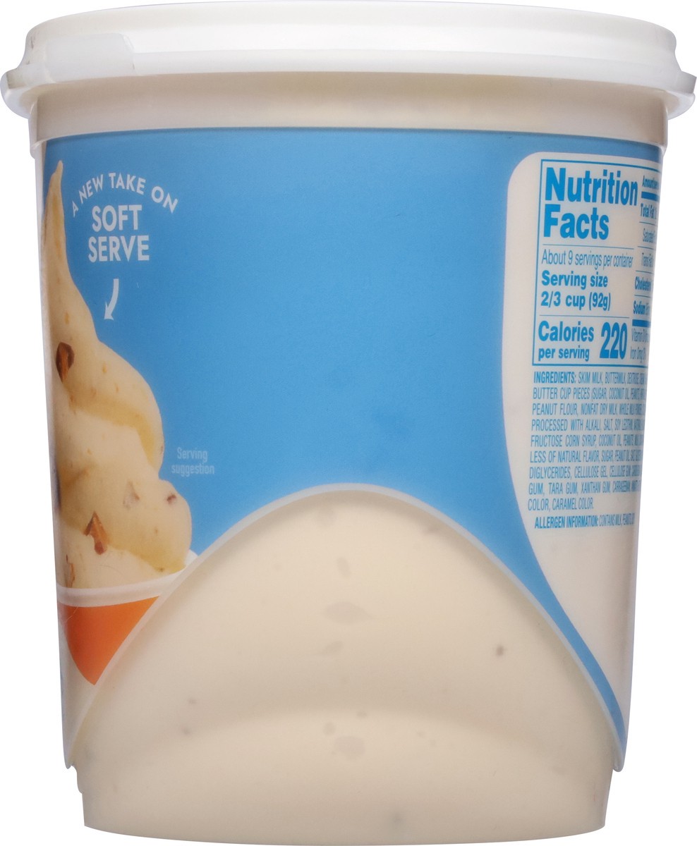 slide 8 of 13, Blue Bunny Soft Peanut Butter Cup Frozen Dessert, 46 fl oz Tub, 46 fl oz