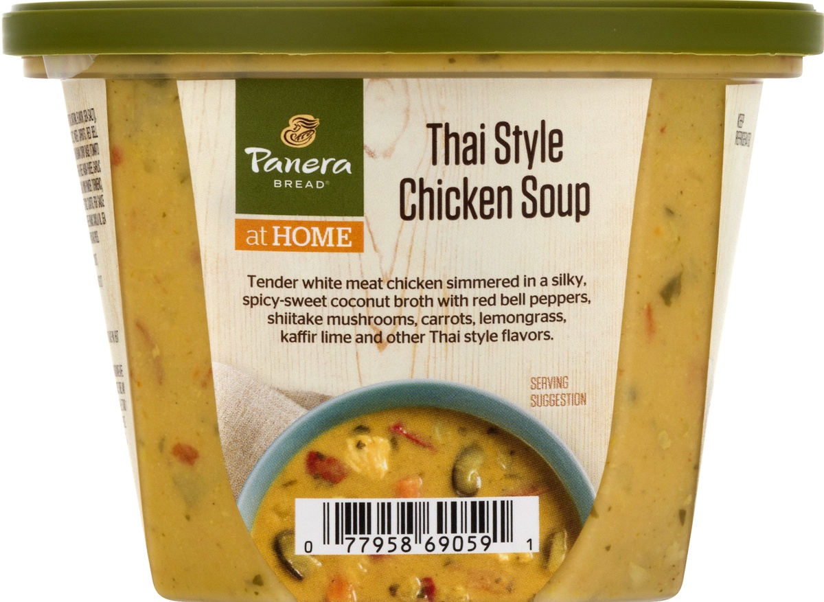 slide 7 of 10, Panera Bread Thai Style Chicken Soup, 16 oz