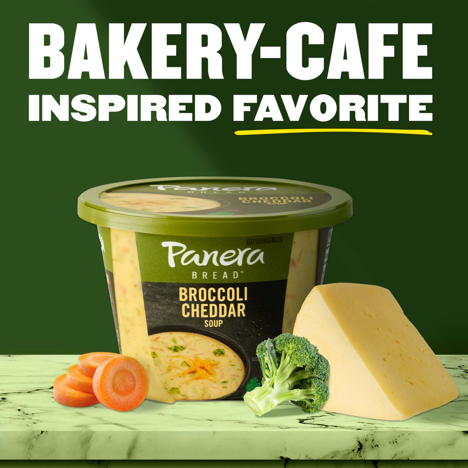 slide 5 of 8, Panera Bread Broccoli Cheddar Soup 16 oz, 16 oz