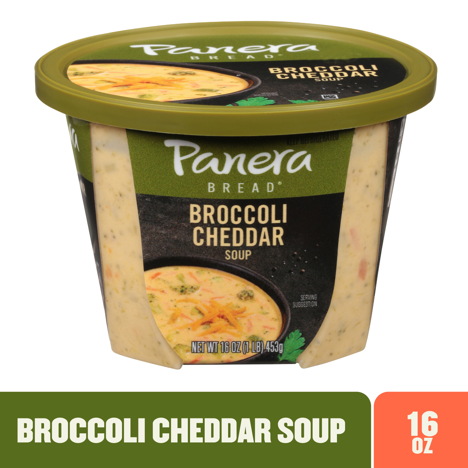 slide 1 of 8, Panera Bread Broccoli Cheddar Soup 16 oz, 16 oz