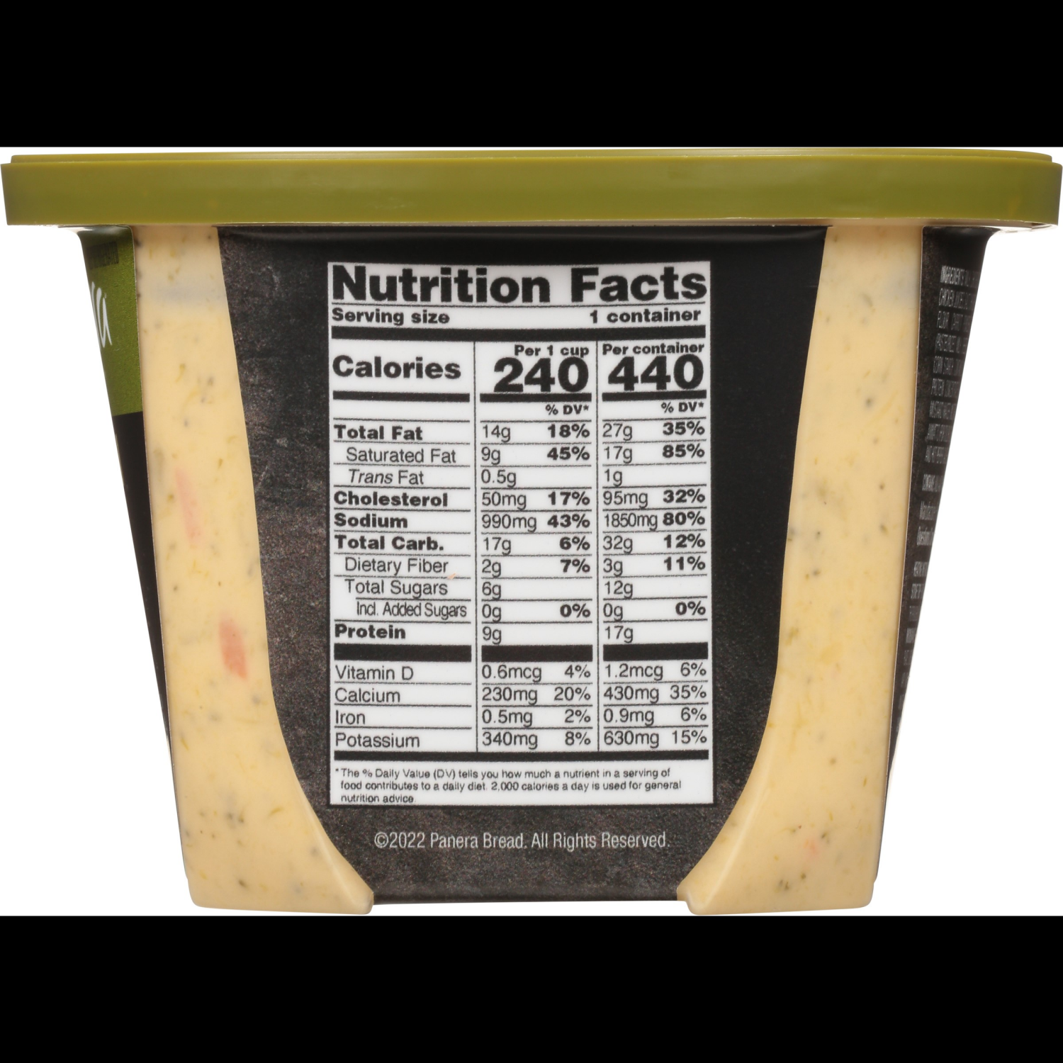 slide 7 of 8, Panera Bread Broccoli Cheddar Soup 16 oz, 16 oz