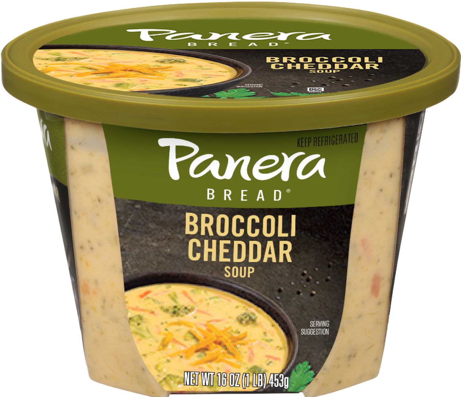 slide 1 of 8, Panera Bread Broccoli Cheddar Soup, 16 Oz Soup Cup, 16 oz