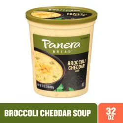 Panera Bread Broccoli Cheddar Soup, 32 Oz Soup Cup