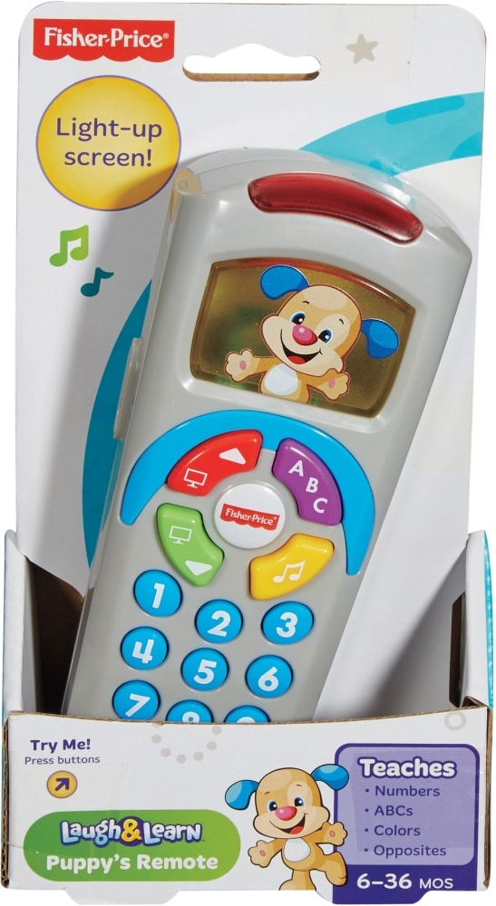 slide 1 of 5, Fisher-Price Laugh And Learn Puppy's Remote, 1 ct