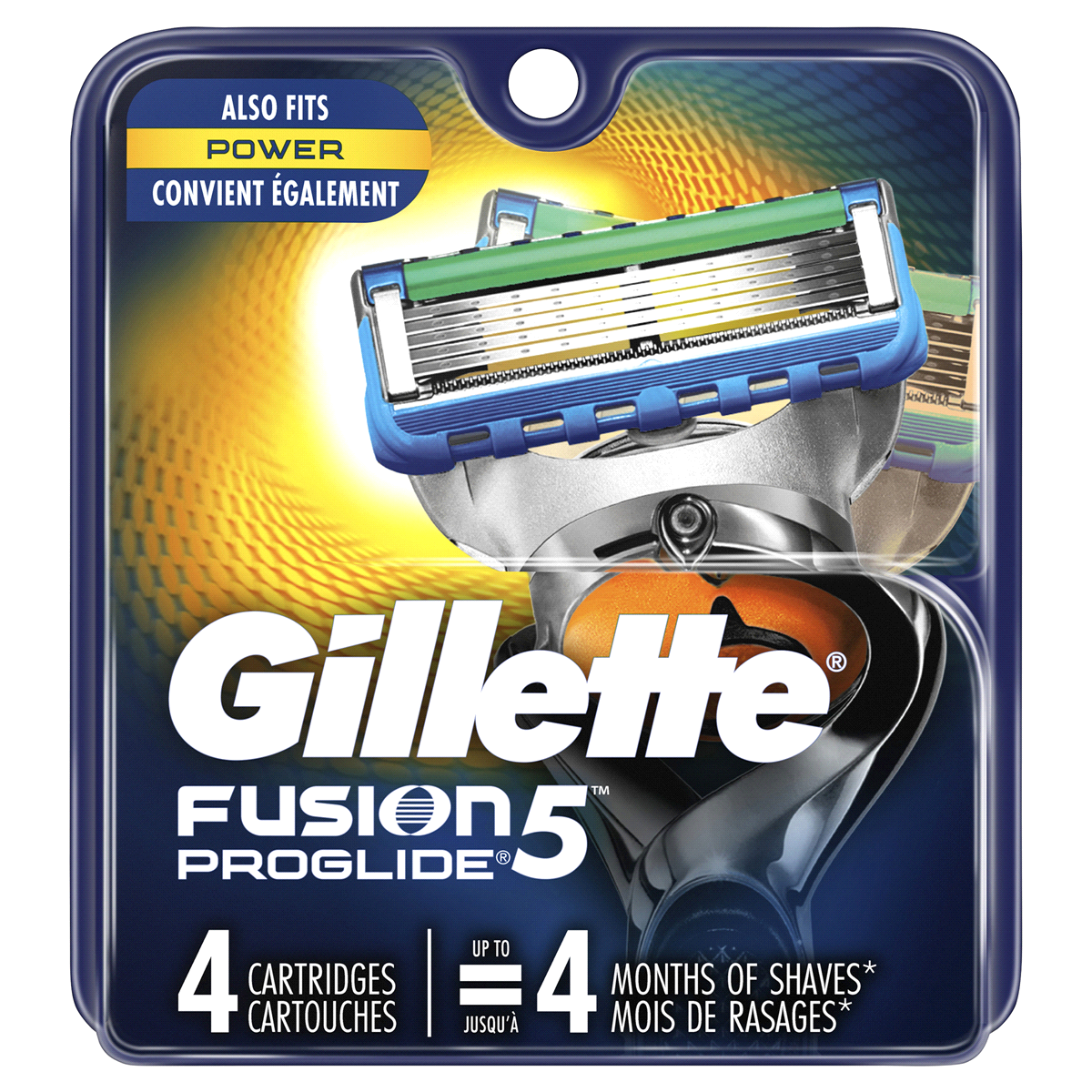 slide 2 of 11, Gillette Proglide Cartridges 4 ea, 4 ct