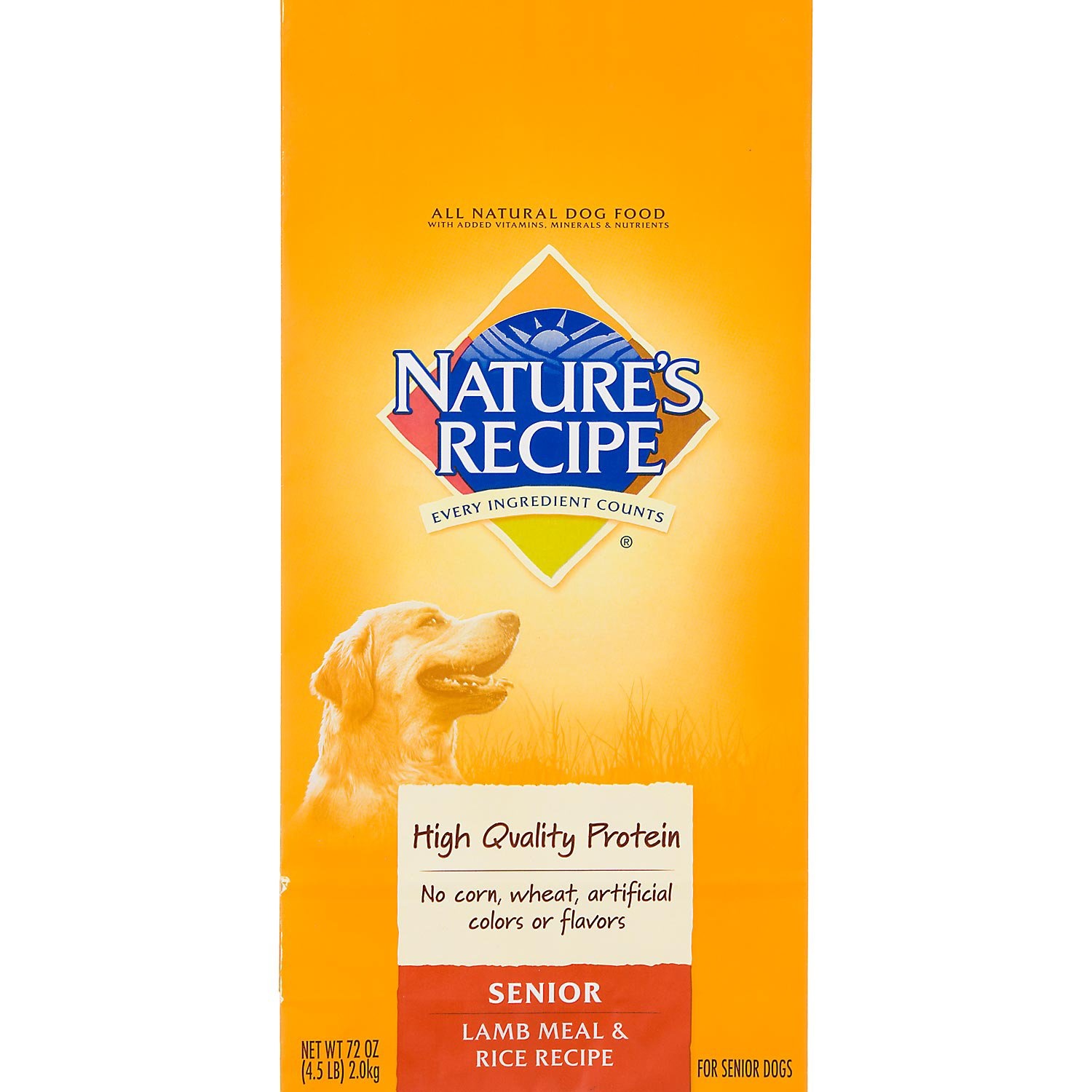 Nature's Recipe Senior Lamb And Rice - Banana-breads.com