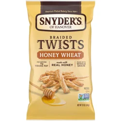 Snyder's of Hanover Honey Wheat Braided Pretzel Twists