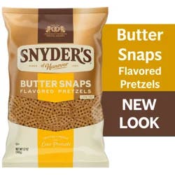 Snyder's of Hanover Butter Snaps Pretzels, 12 Oz Bag