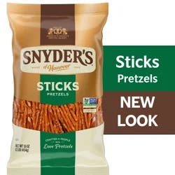 Snyder's of Hanover Sticks Pretzels, 16 Oz Bag