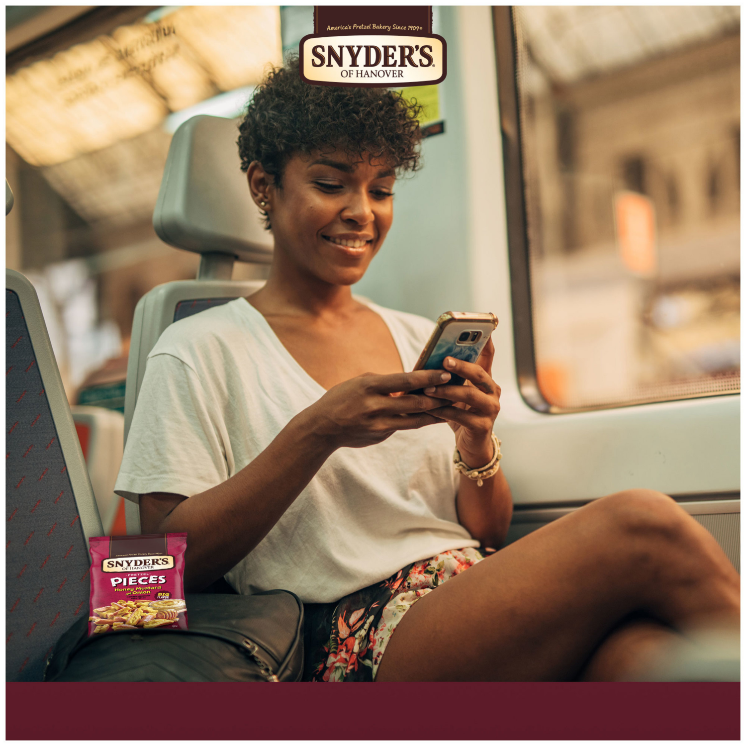 slide 5 of 6, Snyder's of Hanover Honey Mustard & Onion Flavored Pretzel Pieces, 3.250 oz