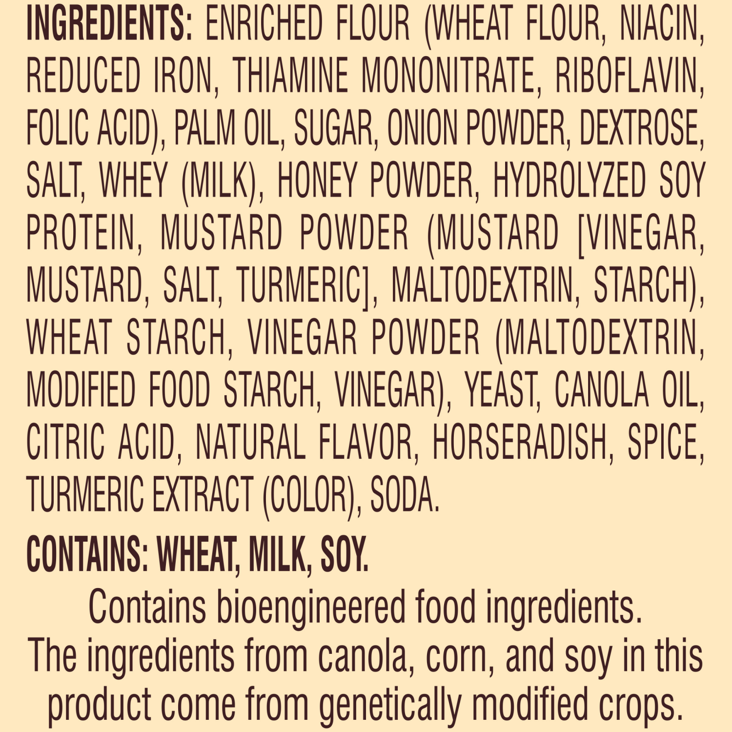 slide 6 of 6, Snyder's of Hanover Honey Mustard & Onion Flavored Pretzel Pieces, 3.250 oz
