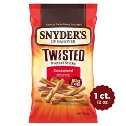 Snyder's of Hanover Seasoned Twisted Pretzel Sticks