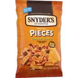 Snyder's of Hanover Cheddar Cheese Flavored Pretzel Pieces