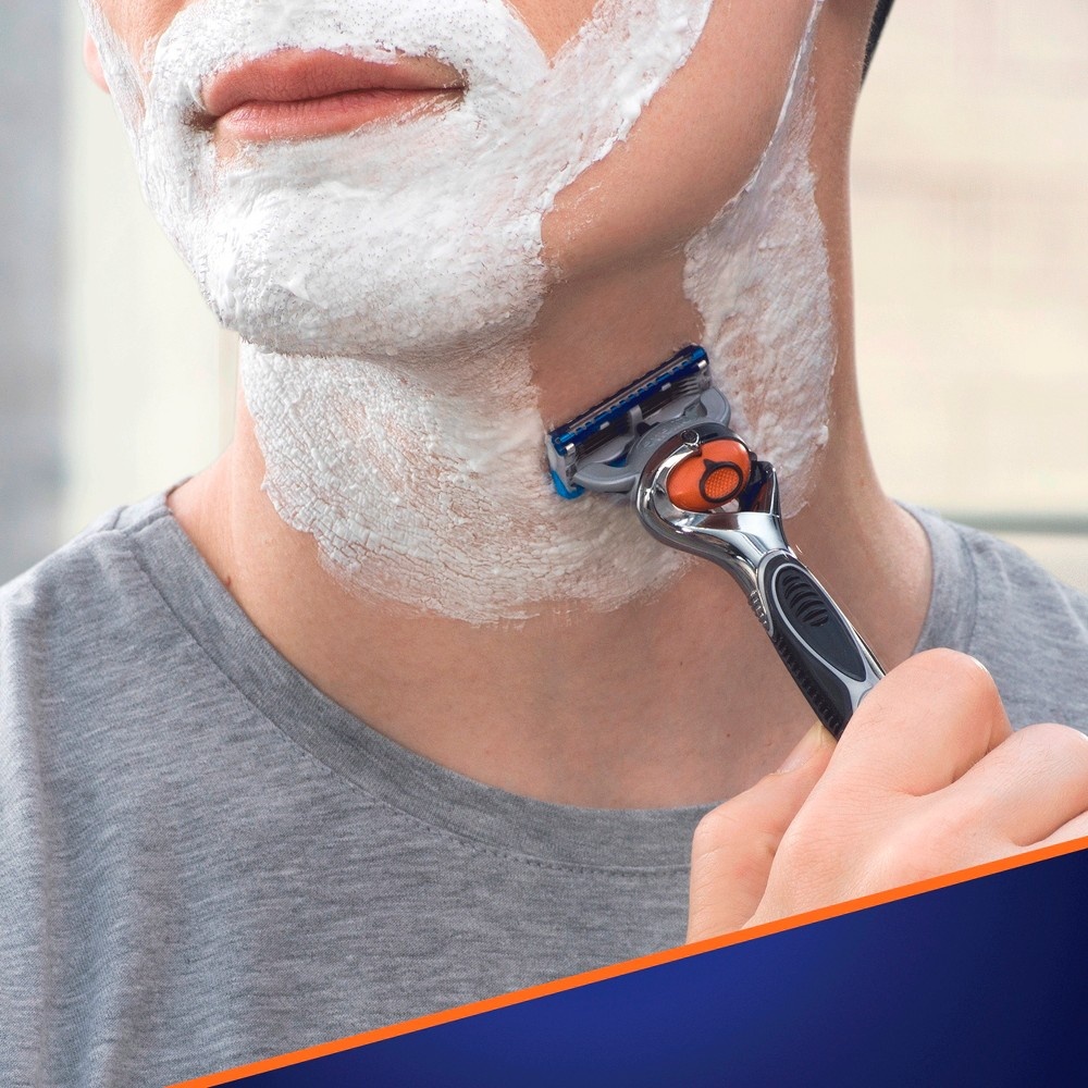 slide 9 of 9, Gillette ProGlide Power Razor for Men, 1 Gillette Power Razor Handle + 1 Blade Refill, 1 ct