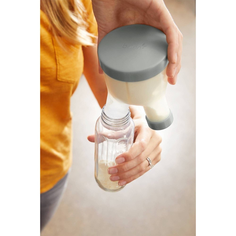slide 6 of 7, Boon Tripod Formula Container - Gray, 24 oz