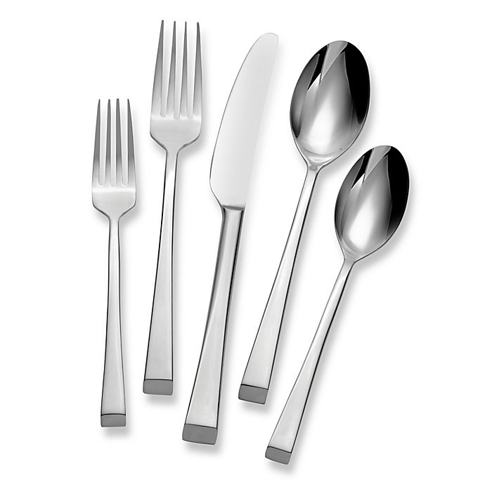 slide 1 of 1, Mikasa Rockford Flatware Set, 45 ct