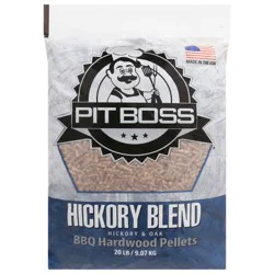 Pit Boss Hickory Blend BBQ Hardwood Pellets 20 lb