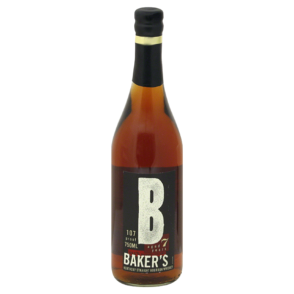 slide 1 of 4, Baker's Kentucky Straight Bourbon Sour Mash Whiskey, 750 ml