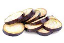 Fresh Cut Eggplant
