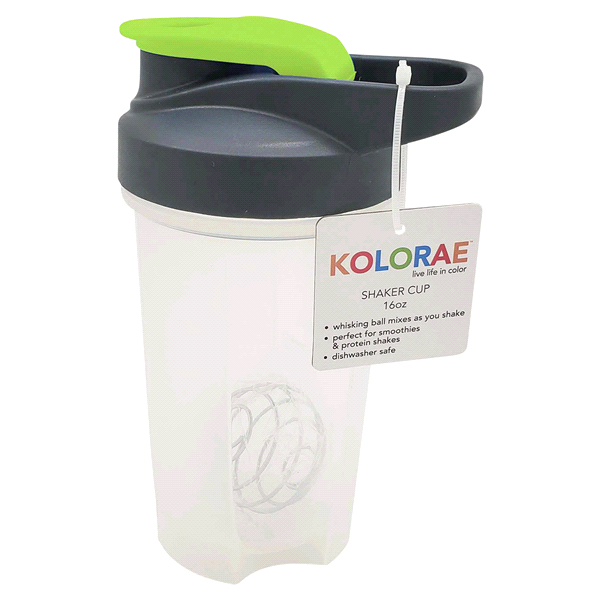 slide 12 of 13, Kolorae Shaker Cup, Assorted Colors, 16 oz