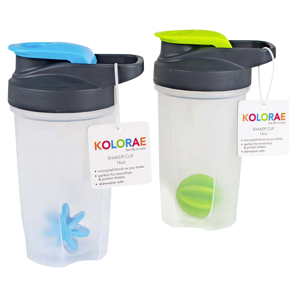 slide 1 of 13, Kolorae Shaker Cup, Assorted Colors, 16 oz