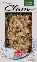 Wholey Clam Meat 10.6 Oz