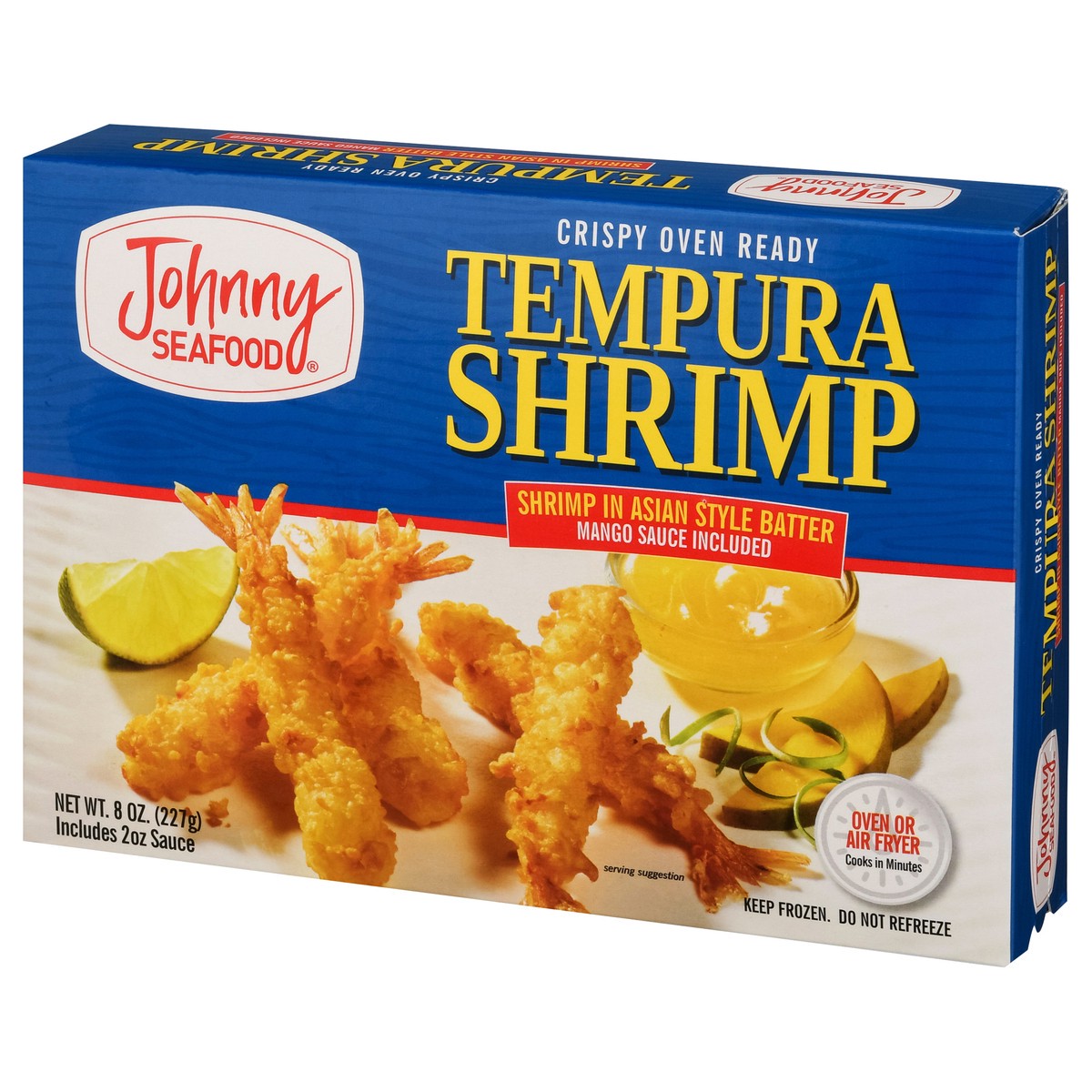 slide 3 of 9, Johnny Seafood Tempura Shrimp 8 oz, 8 oz