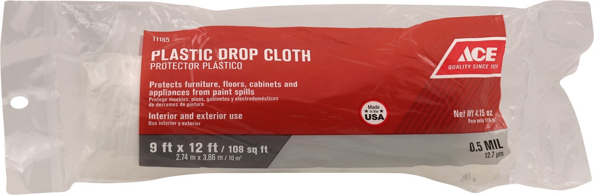 slide 1 of 1, Dropcloth 9 X12 .5mil, 24 ct