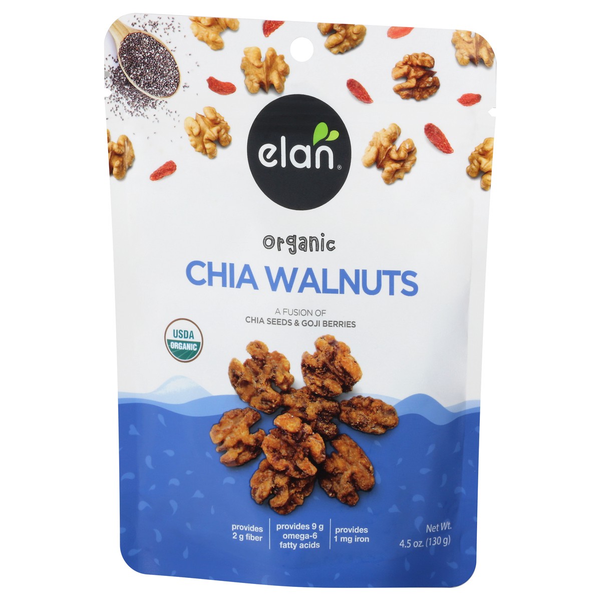 slide 6 of 14, Elan Organic Chia Walnut 4.5 oz, 4.5 oz
