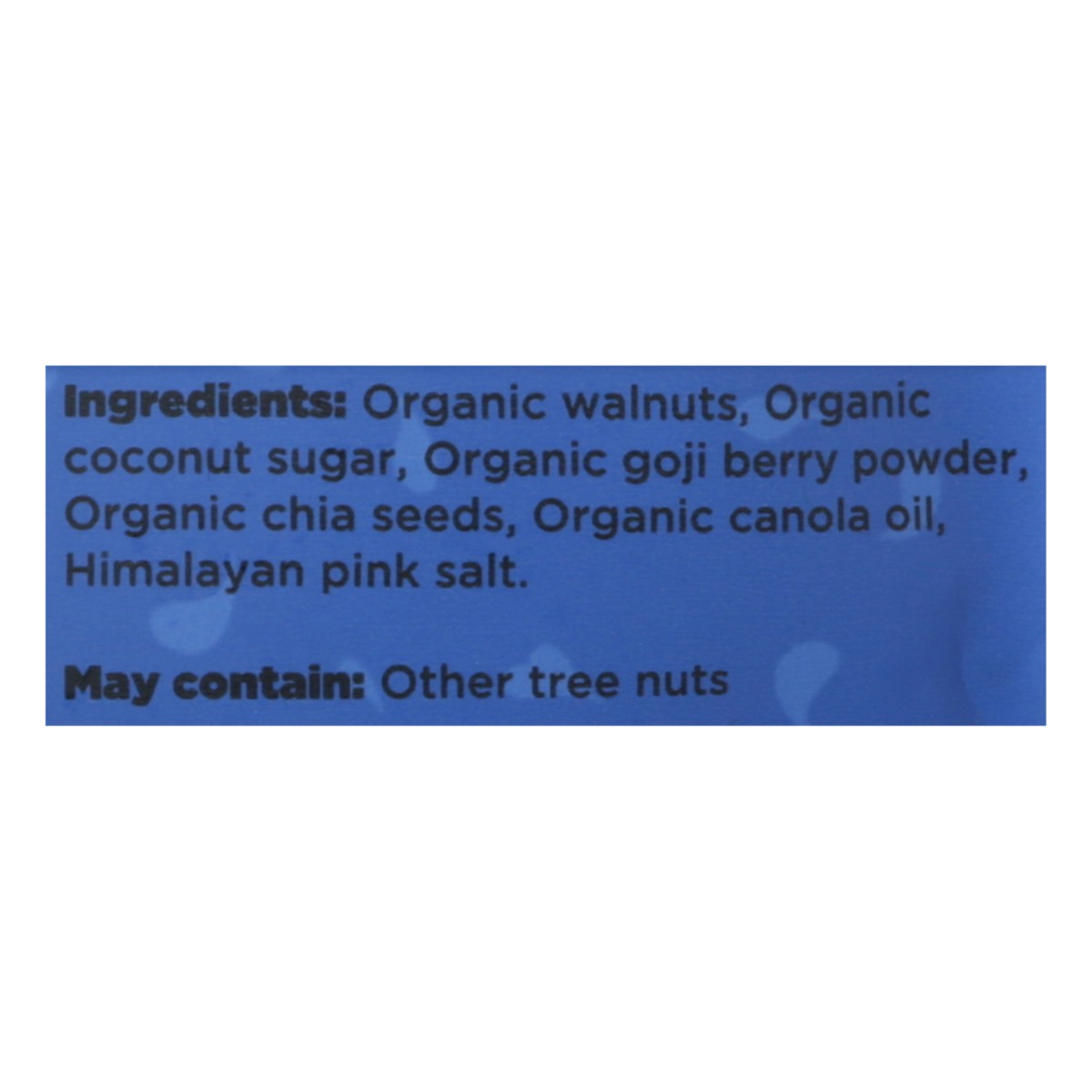 slide 7 of 14, Elan Organic Chia Walnut 4.5 oz, 4.5 oz