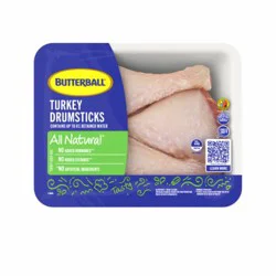 Butterball® All Natural Lean Turkey Drumsticks Tray