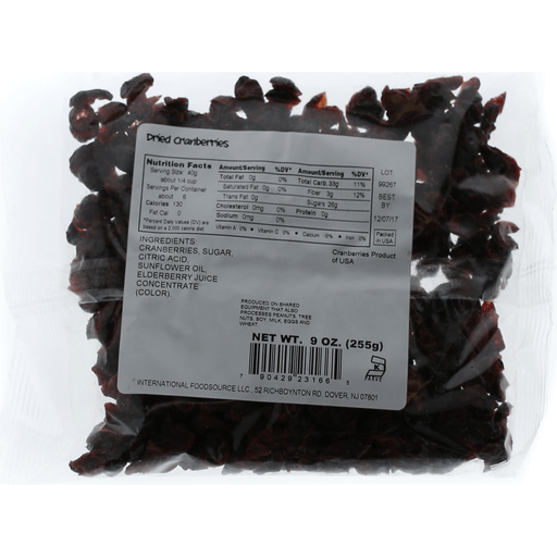 slide 2 of 4, Valued Naturals Dried Cranberries, 9 oz