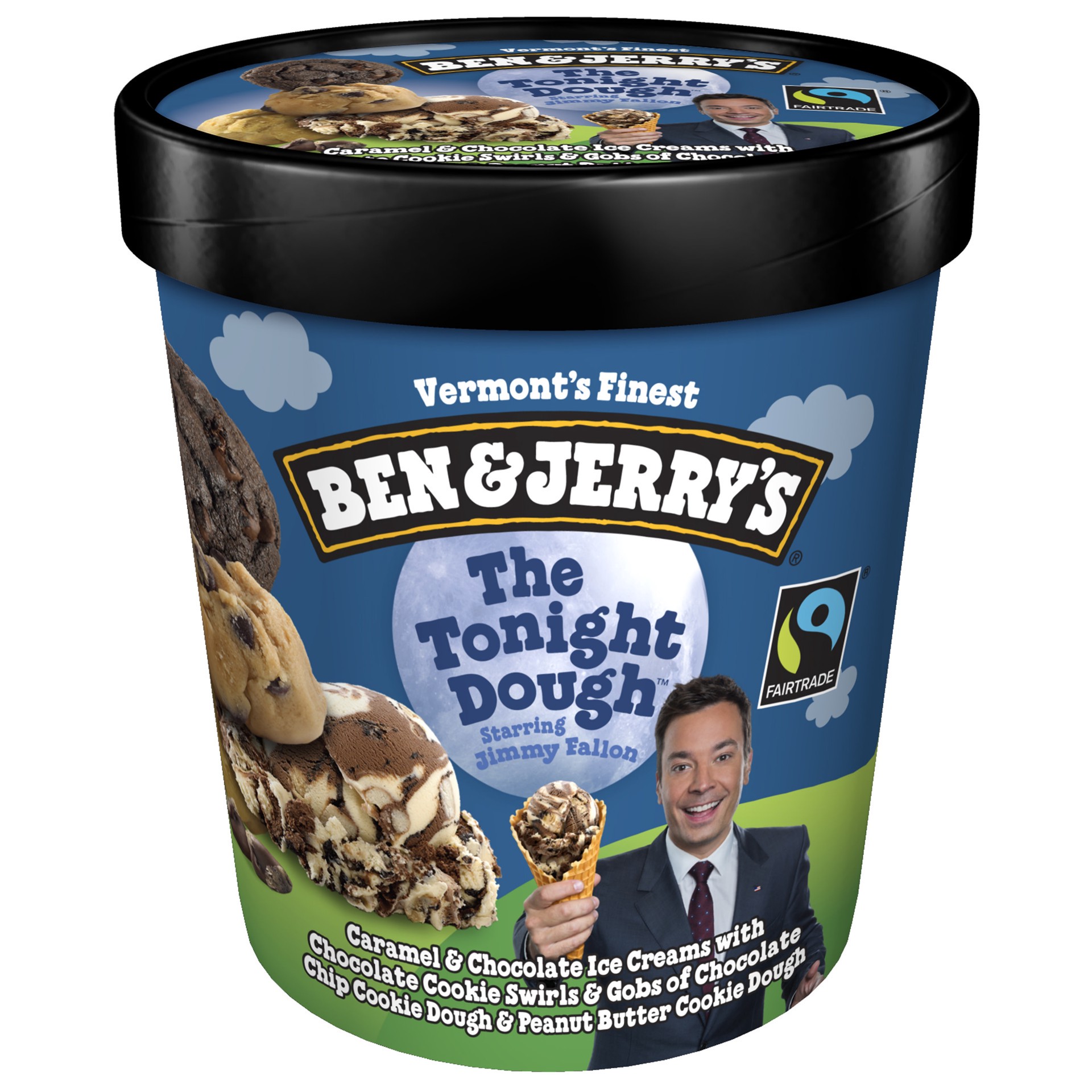 slide 1 of 3, Ben & Jerry's Ice Cream The Tonight Dough™, 16 oz, 16 oz