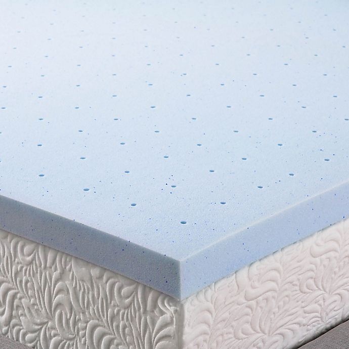 slide 1 of 6, Brookside 2.5 Gel Memory Foam Twin Mattress Topper'', 1 ct