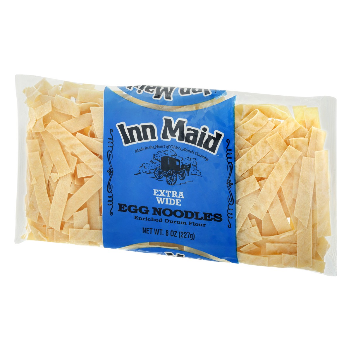 slide 5 of 13, Inn Maid Extra Wide Egg Noodles 8 oz. Bag, 8 oz