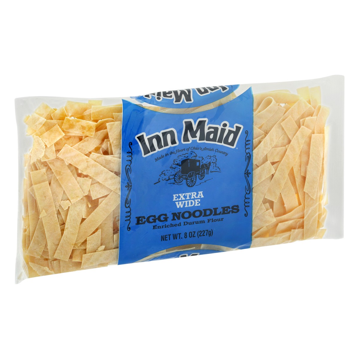 slide 6 of 13, Inn Maid Extra Wide Egg Noodles 8 oz. Bag, 8 oz