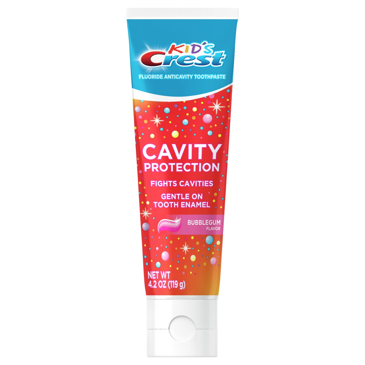 slide 1 of 2, Crest Kid's Crest Cavity Protection Bubblegum Flavor Toothpaste Gel Formula, 4.2 oz, 4.2 oz