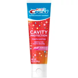 Crest Kid's Cavity Protection Gel Bubblegum Toothpaste