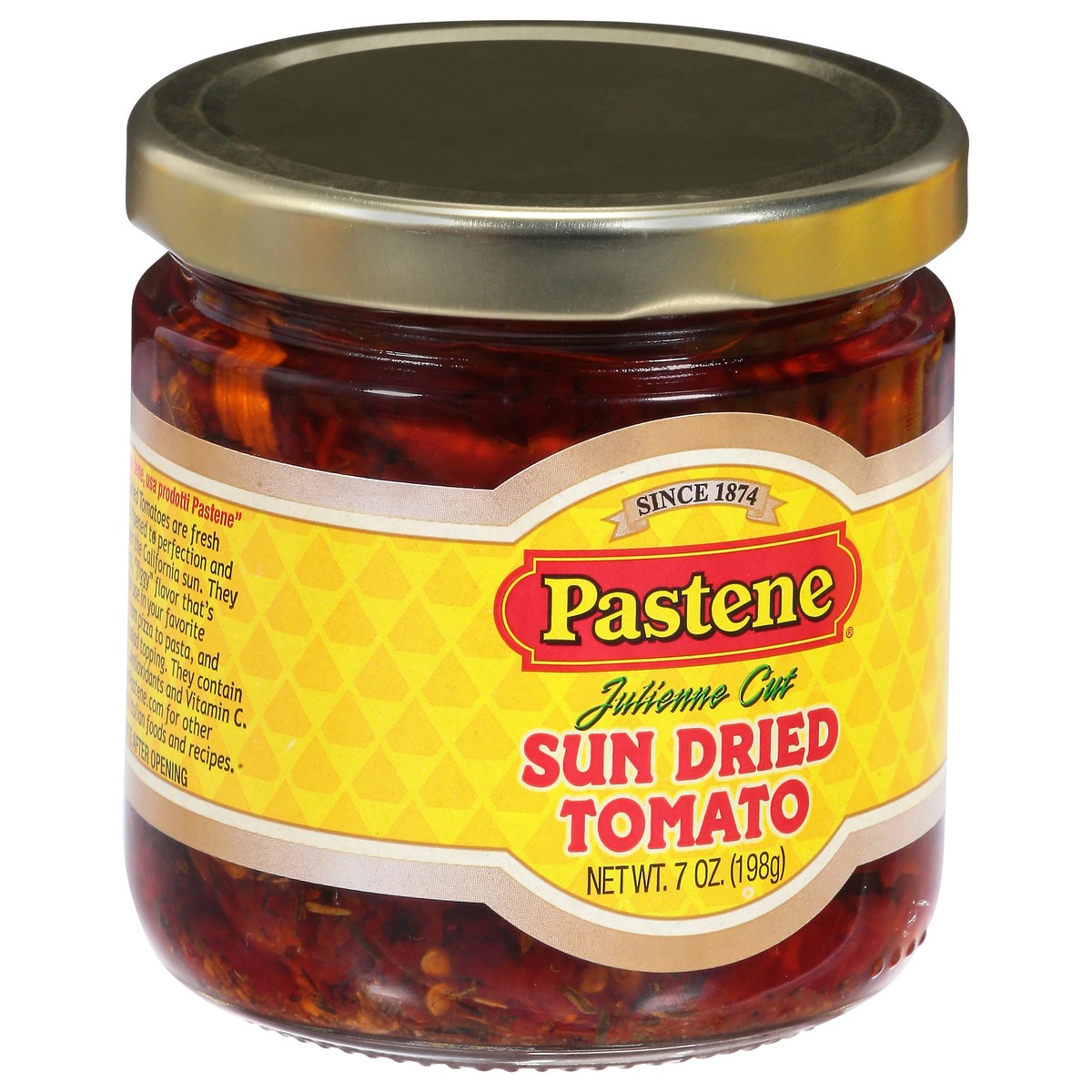 slide 6 of 9, Pastene Julienne Cut Sun Dried Tomato 7 oz, 7 oz